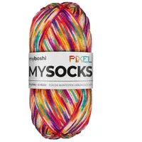 Myboshi Sockenwolle, mysocks Pixel, 6-fädig