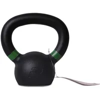 Pure2Improve Kettlebell Gusseisen 4 kg grün/schwarz