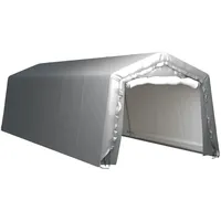 VidaXL Lagerzelt 300x900 cm Stahl Grau