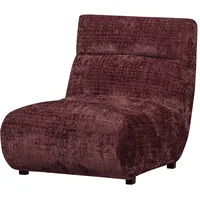 BePureHome Sessel Observe, aus Chenille-Stoff, Lila