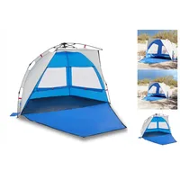 VidaXL Strandzelt 2 Personen Azurblau Quick Release Wasserdicht