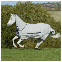 Bucas Sweet-Itch Full-Neck - Ekzemerdecke - silver, 165
