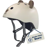 Hudora Kinderhelm mit süßem Tier-Motiv - Bequemer Kleinkind-Helm in