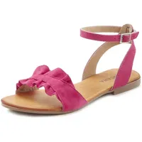 LASCANA Sandale LASCANA "Sommerschuh", Damen, Gr. 38, pink, Obermaterial: