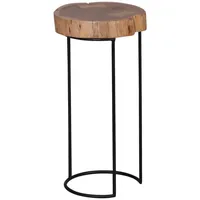 Wohnling Beistelltisch Massivholz Akazie 28,0 x 28,0 x 55,0