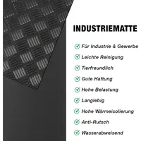 Etm PVC-Bodenbelag Karo 150 x 250 cm