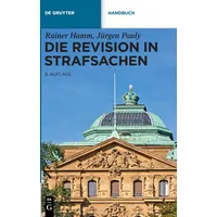 De Gruyter Die Revision in Strafsachen