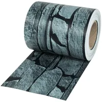 Tectake Sichtschutzstreifen 19 x 7000 cm grau PVC