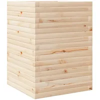 VidaXL Pflanzkübel 50x50x68,5 cm Massivholz Kiefer
