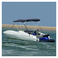 VidaXL 3 Bow Bimini Top mit Seitenteilen, 183x(170-182)x137 cm