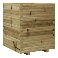 VidaXL Pflanzkübel 60x60x72 cm Kiefernholz Imprägniert