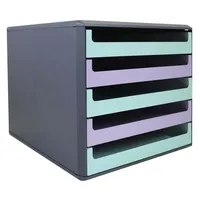 M&M Schubladenbox minze, lavendel 30057675BE, DIN A4 mit 5