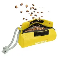 Rudelkönig Futterbeutel - Snackbeutel für Hundetraining gelb