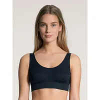 CALIDA Elastic Bustier Damen, mit breitem Softbund, natürlich atmungsaktive