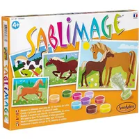 Sentosphere 3980887 - Sablimage, Sandbilder Pferde