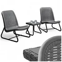 Tectake Modica Set 3-tlg. Grau