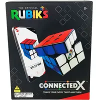 Spin Master Rubik's Zauberwürfel ConnectedX, klassischer 3x3-Würfel mit Bluetooth-Funktion,