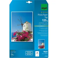 Sigel Fotopapier IP663 DIN A4 125g hochweiß 25 Bl./Pack.