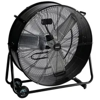 Perel Bodenventilator Ø 75 cm, Trommelventilator, Ventilator groß stark,