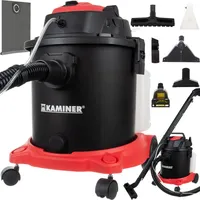 Kaminer Nass-/ Trockensauger mit Blasfunktion 3 in 1 Schwamm-