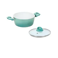 Genius Cerafit Revolution Kochtopf 22 CM 2-tlg., Keramik antihaftbeschichtet,