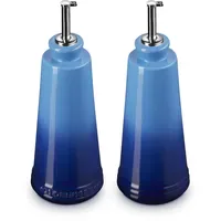 Le Creuset Öl- und Essigspender-Set tiefes Blau 300 ml