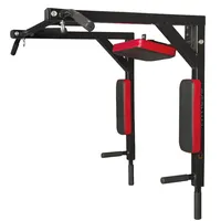 CCLIFE Multigriff Klimmzug Wandmontage Dip station 2in1 Pull Up