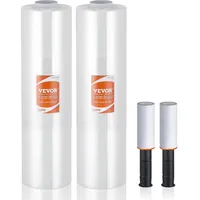 Vevor Stretchfolie, 381 mm x 366 m, 2er-Set, 80