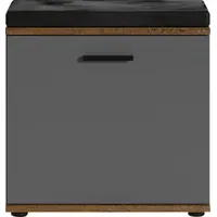 ByLIVING Sitzbank Jakob Grau 48,5 x 49 x 30