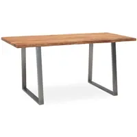 Wohnling Schreibtisch Akazie massiv / Braun