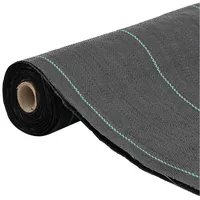 VidaXL Unkrautvlies, Schwarz 1,5x50 m PP
