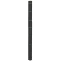 VidaXL Unkrautvlies Schwarz 1,5x100 m PP