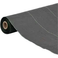 VidaXL Unkrautvlies Schwarz 1x150 m PP