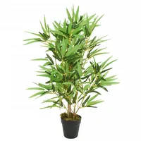 VidaXL Bambusbaum Künstlich 368 Blätter 80 cm Grün