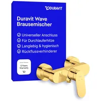 Duravit Wave Einhebel-Brausemischer Aufputz, Ausladung 78 mm, WA4230000034, Farbe: