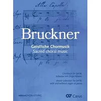 Carus-Verlag Stuttgart Chorbuch Bruckner: Geistliche Chormusik