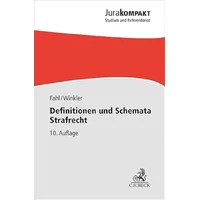 C.H. Beck Verlag Definitionen und Schemata Strafrecht