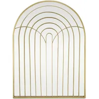 Art for the home Spiegel gold, Glas, Uni, Oval,