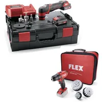 Flex Akku Polierer pxe 80 10.8-EC/2.5 Set freilaufend -