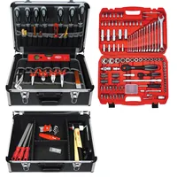 FAMEX Werkzeugkoffer Professional 440-23 mit Werkzeugset Gefüllt