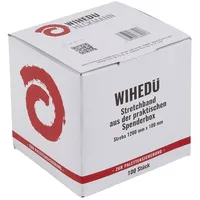 WIHEDÜ Stretchfolie 380.401 100mm x 1,2m transparent 4066300384017 WIHEDÜ