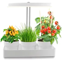NORTHPOINT Hydroponisches LED Anzuchtsystem Pflanzenlampe Pflanzenleuchte Kräutergarten Innengarten Gewächslampe