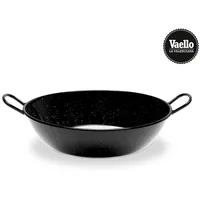 Vaello Emaillierte Bratpfanne mit Griffen für Induktion-Vitrokeramik Ø40Cm. Vaello