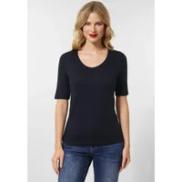 STREET ONE Damen, Style Palmira T-Shirt Deep Blue Neu,