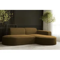 Kaiser möbel Ecksofa, Hellbraun, Holz, L-Form, 236x165 cm, Wohnzimmer,