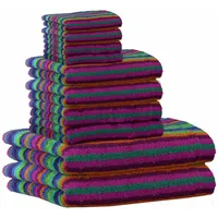 CAWÖ Life Style Stripes Handtuchset 10-tlg. multicolor