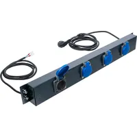 BGS Netzversorgungsleiste, 4-fach, für Schrankwand-System
