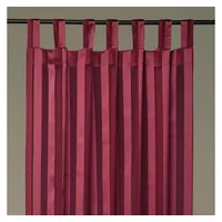 Arsvita Dekoschal Streifen halbtransparent Schlaufenschal 140x 245cm rot -