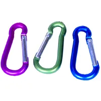 PRO PLUS Seilflechter Karabinerhaken 8 x 80 mm Aluminium