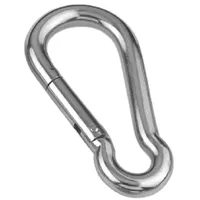 PRO PLUS Seilflechter Niro-Karabinerhaken 40 x 4 mm